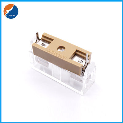 244 InsulationナイロンFuse Size 6.35x32mm PCB Fuse Block Fuse Holder